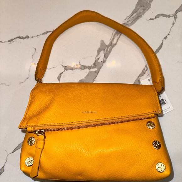 NWT Hammitt $395 16671 Dillon Small Tangerine 6-Way Baguette Bag - Picture 5 of 10